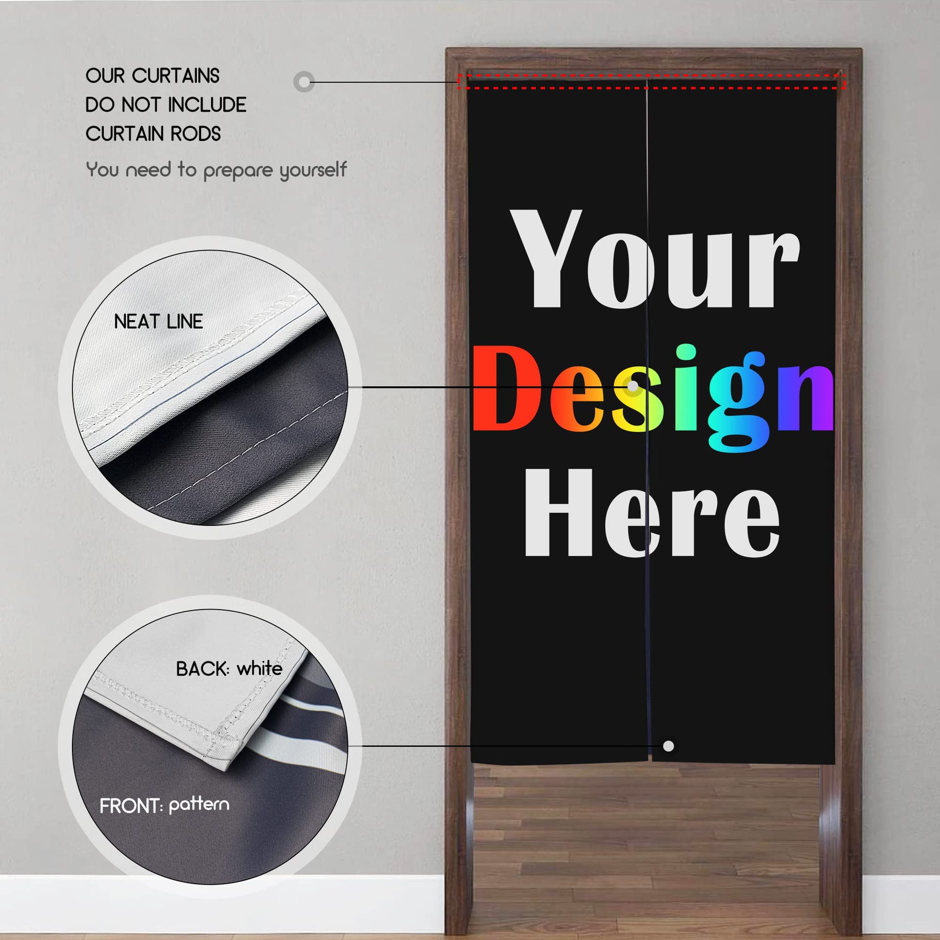Custom Door Backdrop